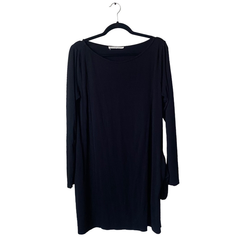 Peruvian‎ Connection black long sleeve dress